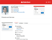 Tablet Screenshot of paulcrisafulli.com